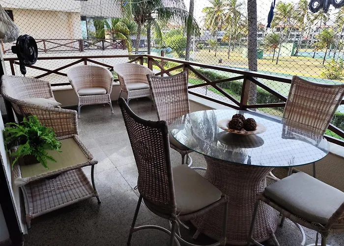 Apartamento Aquaville Pé na areia e Água coco