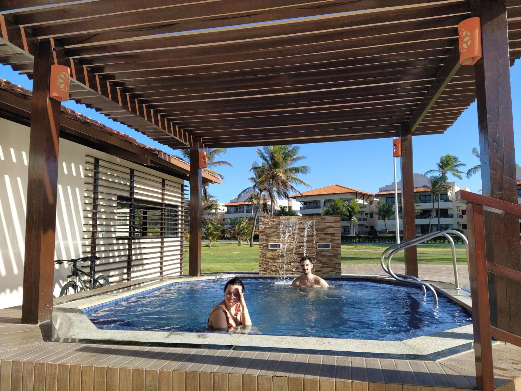 Aquaville Pé Na Areia E água Coco Apartamento *